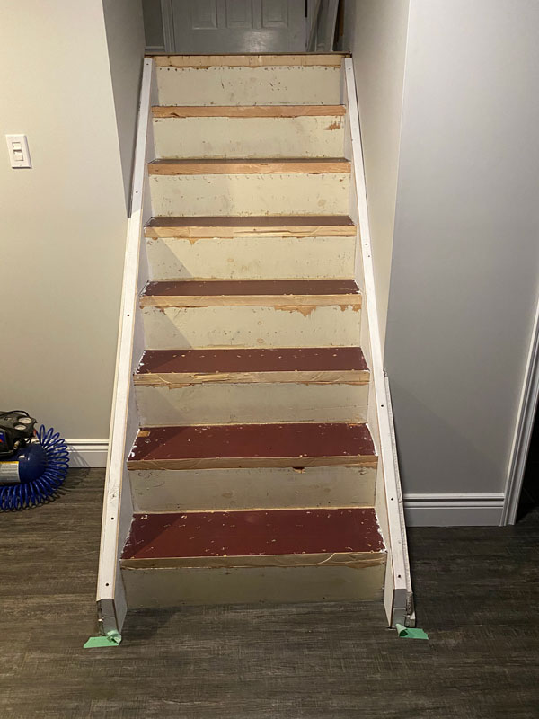 Staircase Reno Before